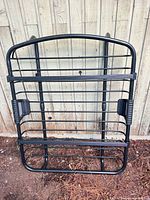 Front view of Thule steel roof rack basket