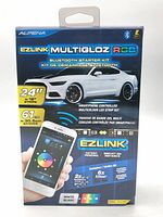 Front of sealed Alpena EZLink Multigloz RGB kit box