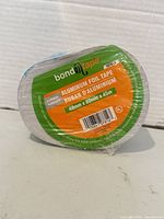 Front view showing Bond Tape label and specifications