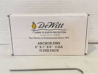 Closed DeWitt box showing product details