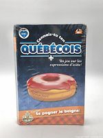 Front of sealed Connais-tu ton Québécois game box