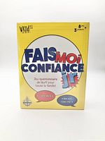 Front view of sealed Fais Moi Confiance Jr box