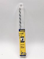 Front view of packaged IRWIN 5/16 in auger bit