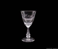 One Arcadia claret wine glass full view