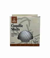 front of Rowoco Coquille Shells box with shell window