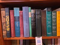 Top shelf showing first group of anthologies and Reader’s Digest editions