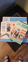Retail boxes for Content Creator Pro selfie stick with light and Clip-On LED ring light