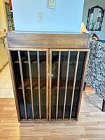 Full view of cabinet closed