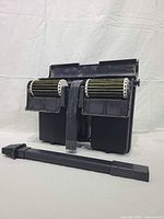 Front view of Emperor 400 filter showing dual bio-wheels and separate intake tube