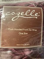 Front label showing brand and product name