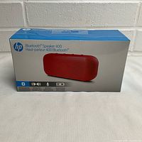 Front of sealed HP Bluetooth Speaker 400 box showing product image and model