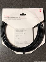 Front of sealed Bontrager Elite Brake Cable & Housing Set showing cables and housing