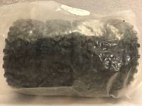 Bagged set of four knobby RC tires