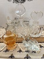 Group shot of all five pieces showing relative size and condition