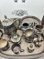 Overhead view of entire lot on tray