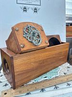 Both drawer boxes side by side showing fronts and general condition