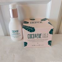 Bottle and boxed masque side by side