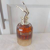 Front view of the Jean Paul Gaultier Scandal Absolu 80ml bottle