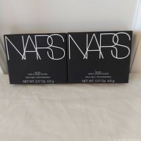 Front view of both Nars blush boxes