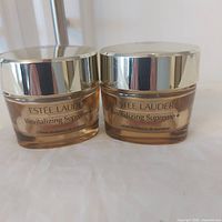 Both Estee Lauder Revitalizing Supreme+ jars front view
