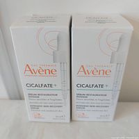 Front view of both sealed serum boxes