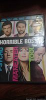 Front cover of Horrible Bosses DVD case
