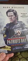 Front cover of Patriots Day DVD case