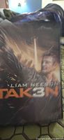 Front cover of Taken 3 DVD case showing Liam Neeson and film title