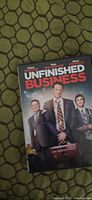 Front cover of Unfinished Business DVD keepcase