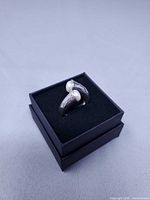 Ring in box, overall view