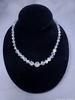 Full necklace on display bust