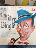 Front cover of Bing Crosby Der Bingle 10-inch LP, House Party Series Columbia CL 2502