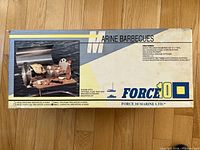 Retail box showing Force 10 Marine Barbecues branding and product image
