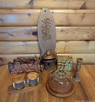 Group shot showing all six items together