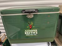 Front view showing logo, latch, overall condition