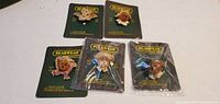 All five Boyds Bearwear pins on cards