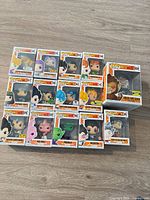 All 14 boxed Pops including oversized Great Ape Goku front view