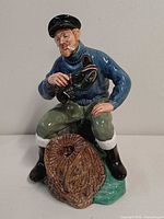 Front view of Royal Doulton The Lobster Man figurine