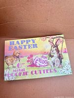 Front of illustrated "Happy Easter" box