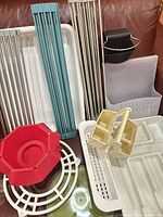 Group shot of all kitchen items, showing variety and condition