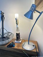 All four lamps on tabletop