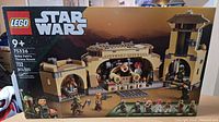Front of sealed LEGO Star Wars 75326 box showing artwork and piece count