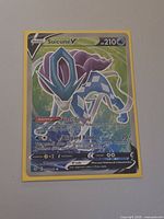 Front of Suicune V in sleeve