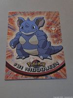 Front view of Nidoqueen #31 holofoil card