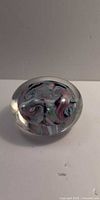overall view of glass paperweight