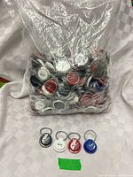 Bulk bag of NASA logo phone ring holders
