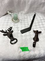 Lot overview showing all four items