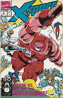 X-Force #3 cover with Juggernaut and Brotherhood