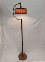 Full view of lamp showing height and shape
