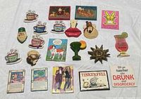 All magnets laid out for count and variety